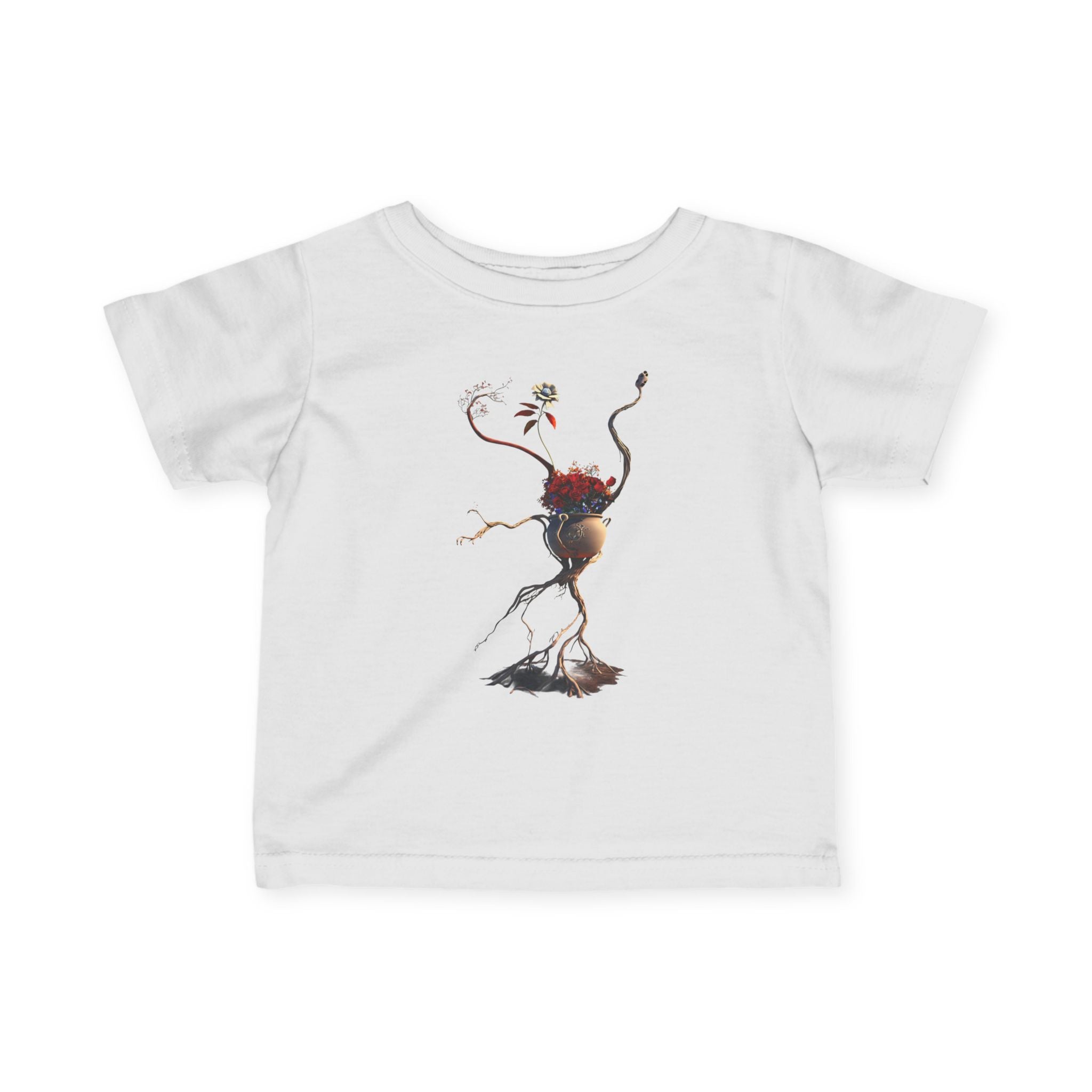 Whimsical Infant Tee with Nature-Inspired Design