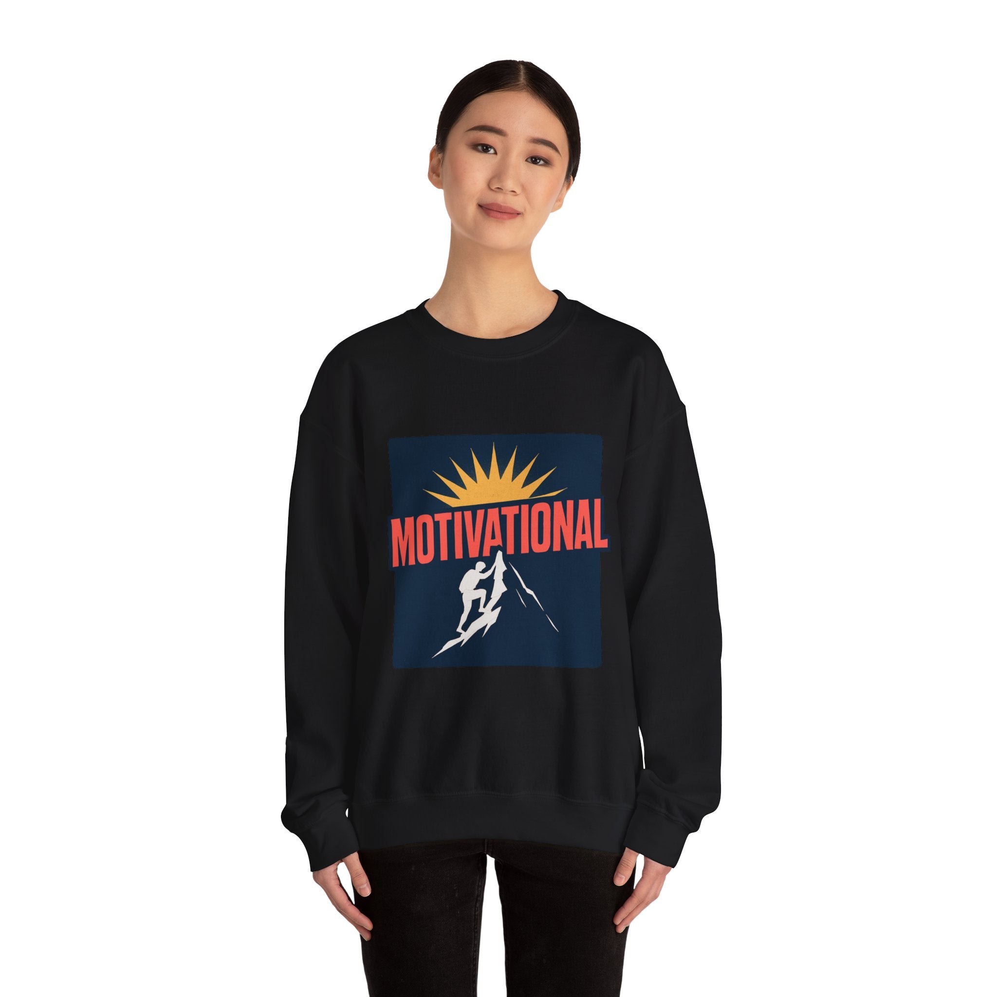 Motivational Adventure Crewneck Sweatshirt