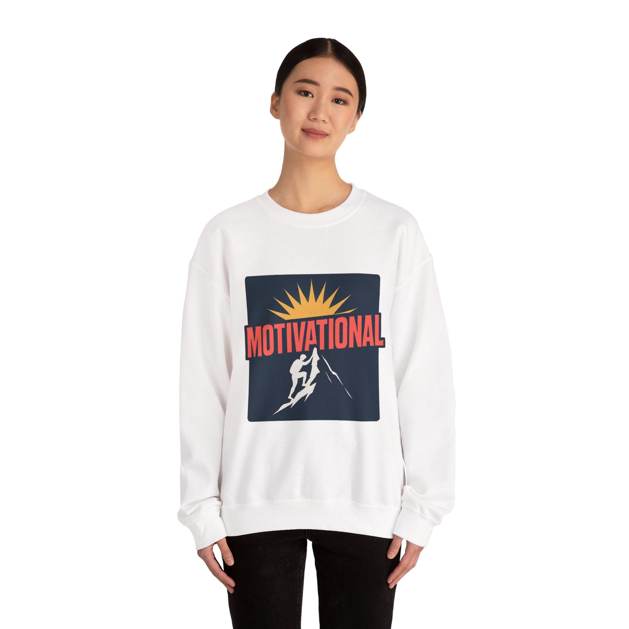 Motivational Adventure Crewneck Sweatshirt