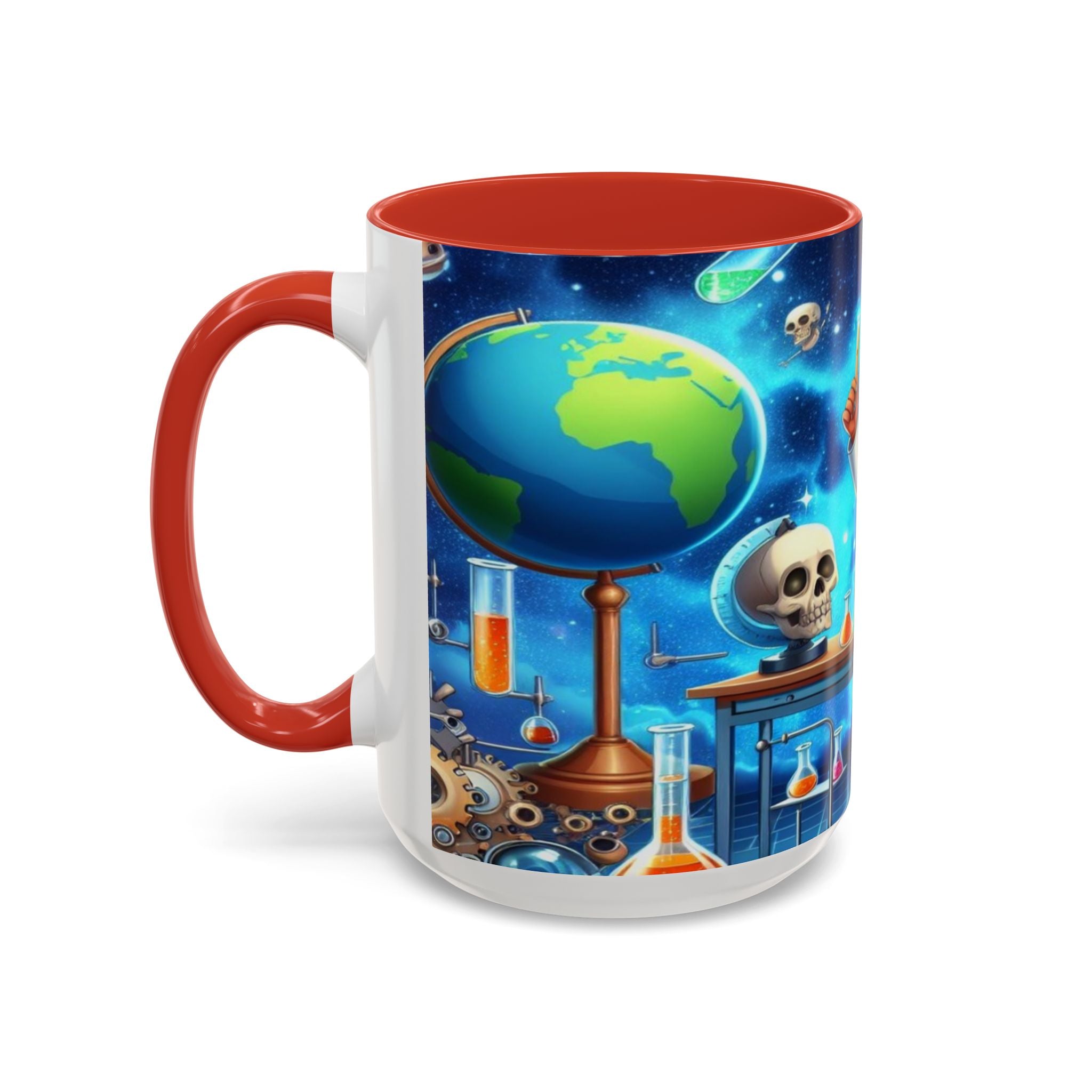Scientist Themed Accent Coffee Mug - Perfect for Science Lovers