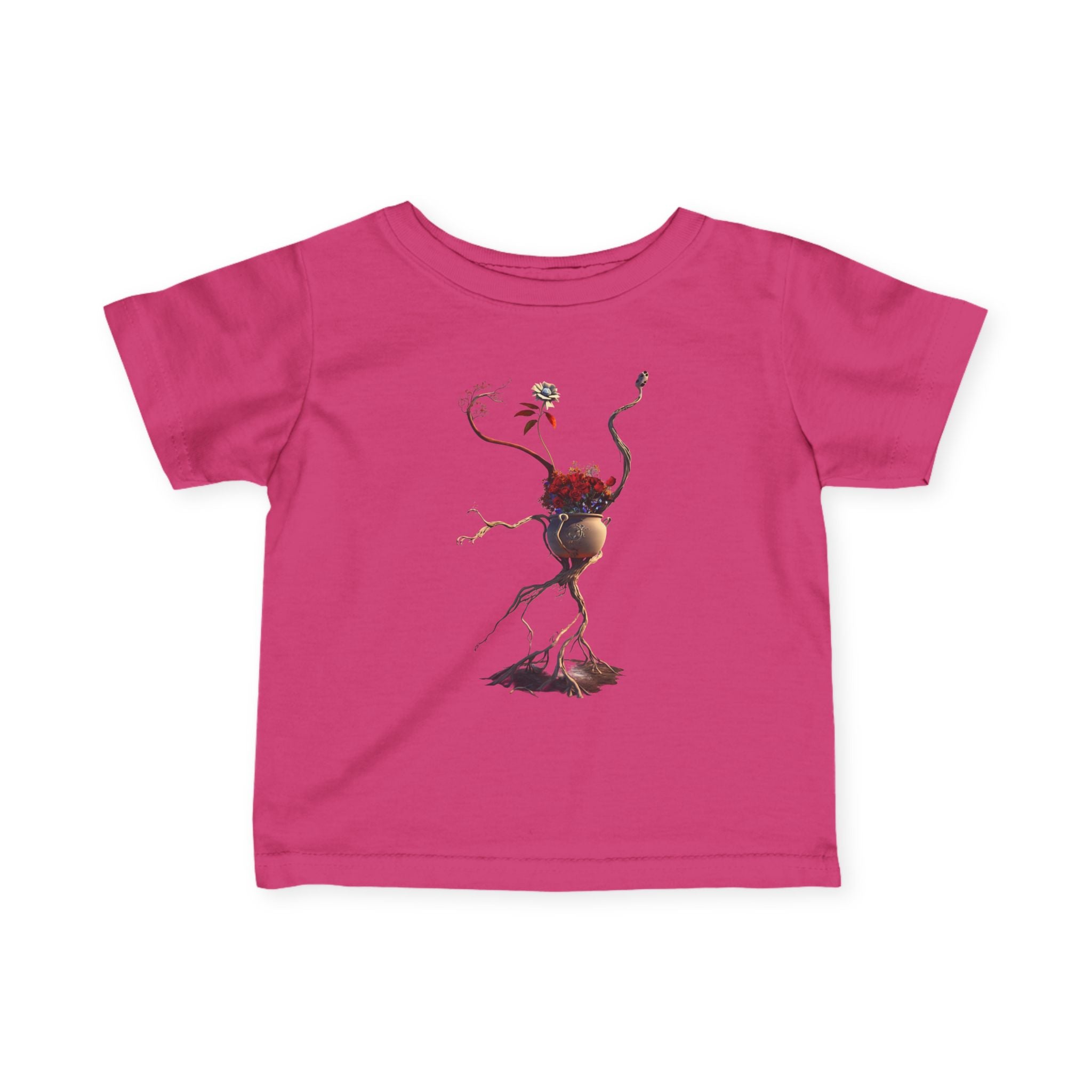 Whimsical Infant Tee with Nature-Inspired Design