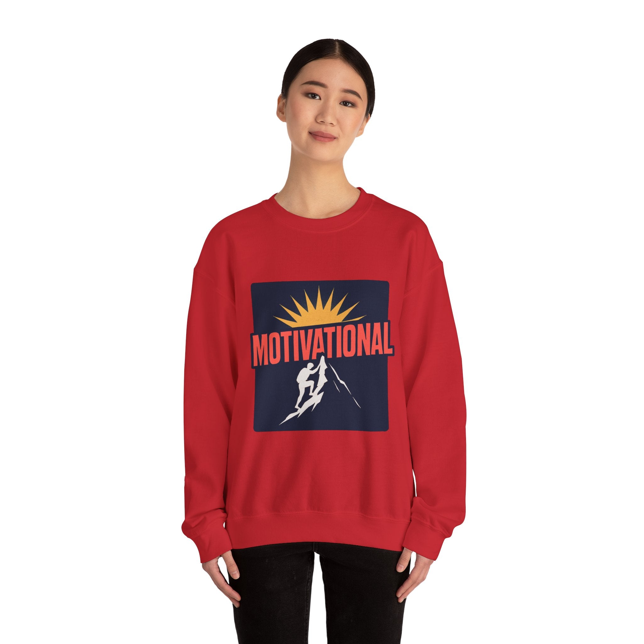 Motivational Adventure Crewneck Sweatshirt