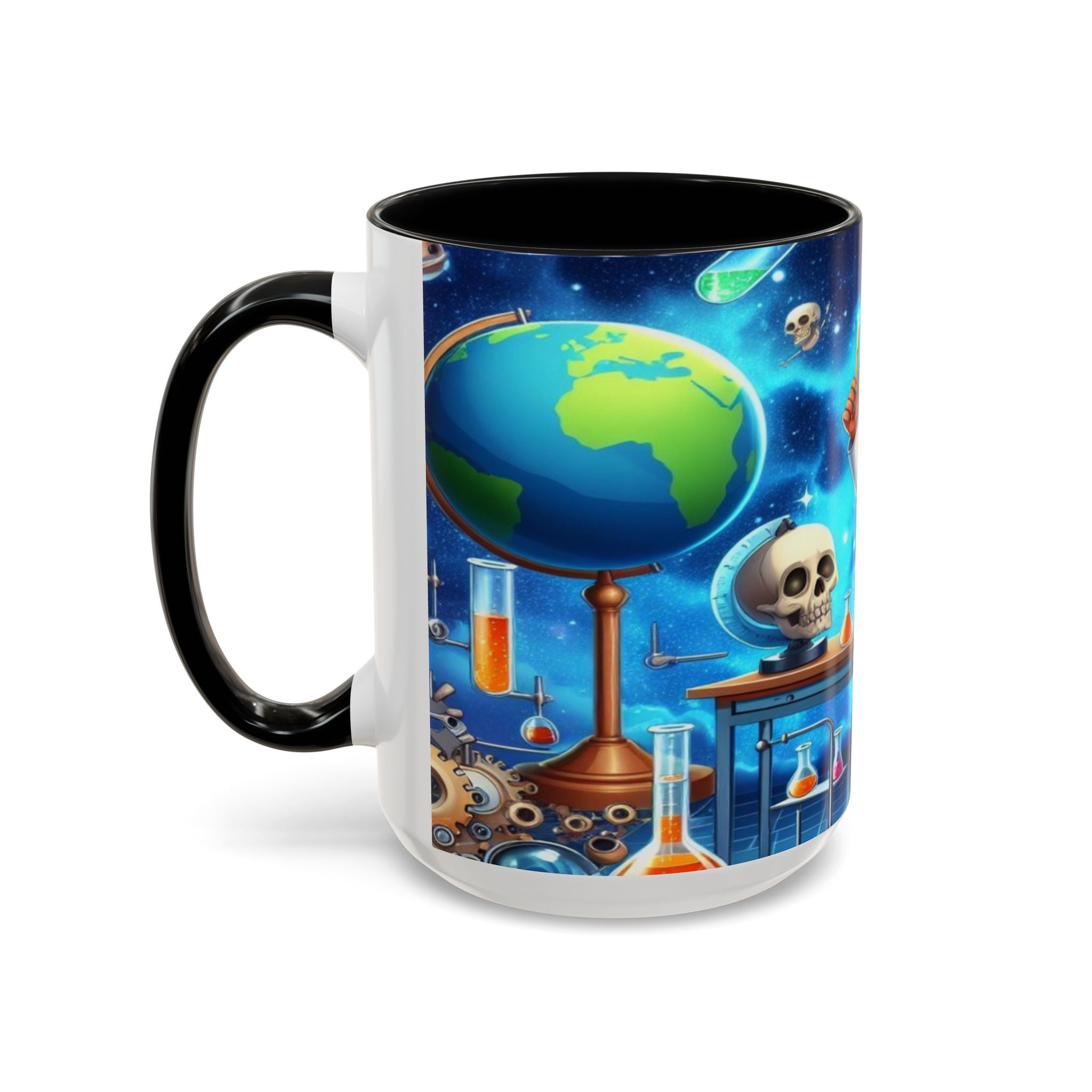 Scientist Themed Accent Coffee Mug - Perfect for Science Lovers