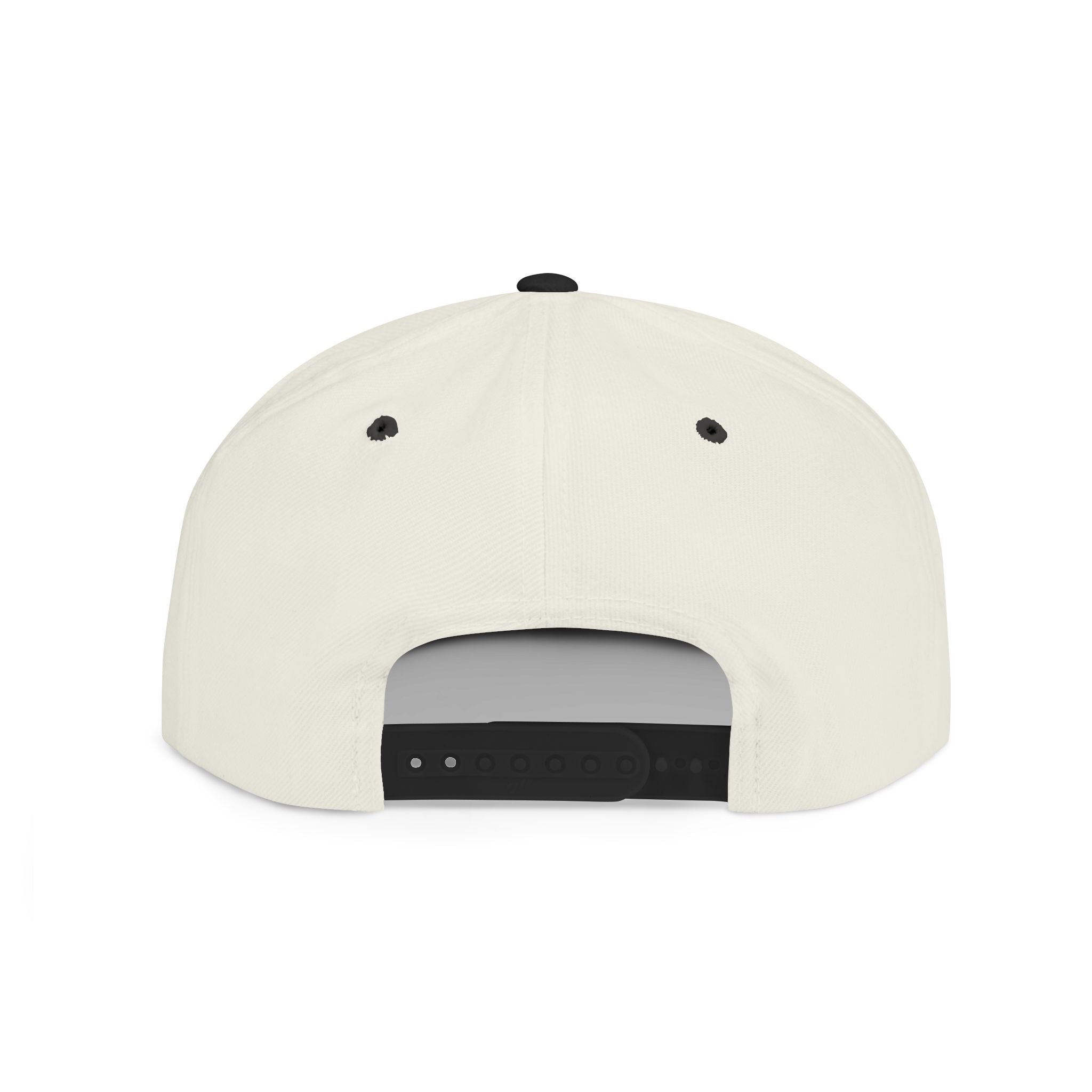 Glitter Graphic Flat Bill Snapback Hat