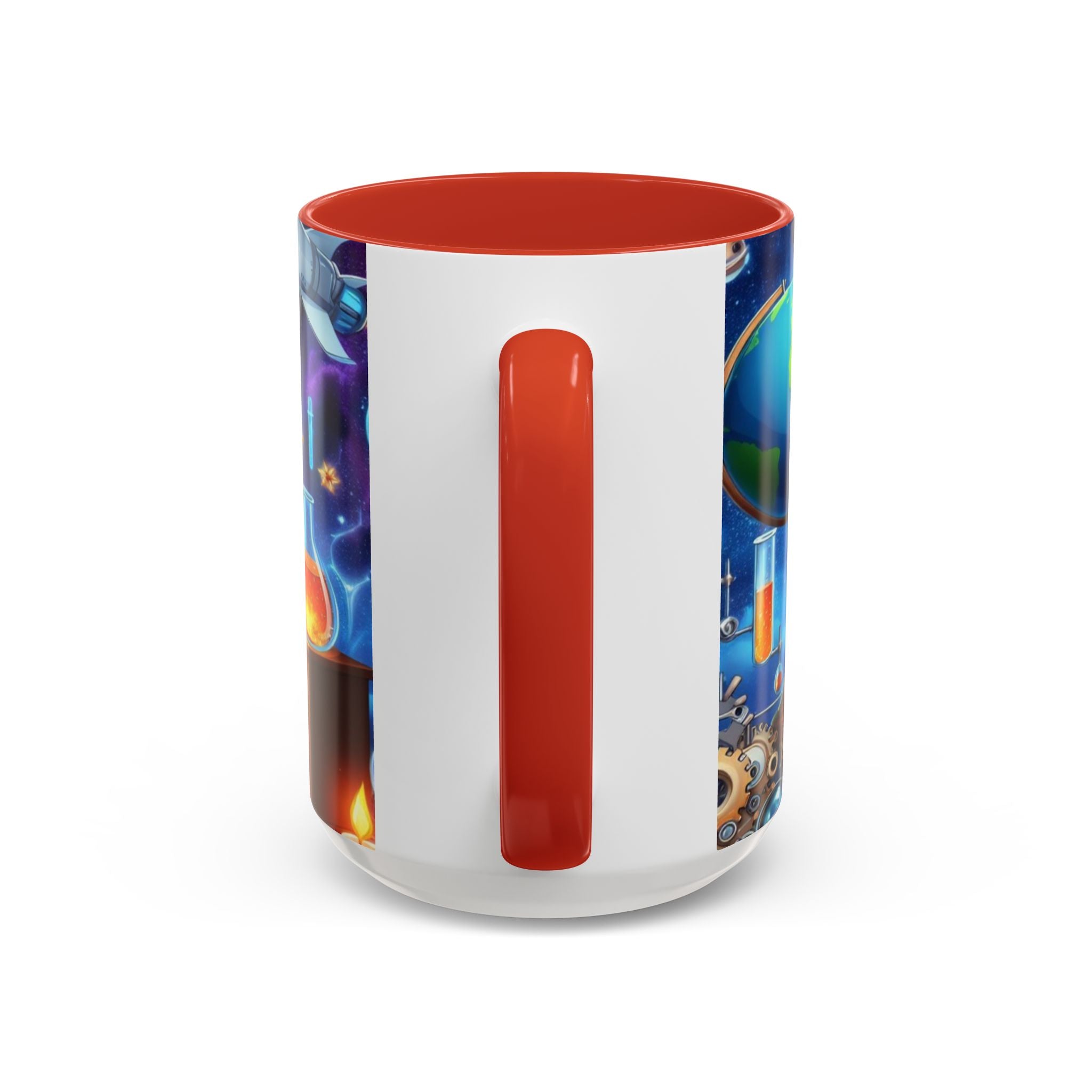 Scientist Themed Accent Coffee Mug - Perfect for Science Lovers