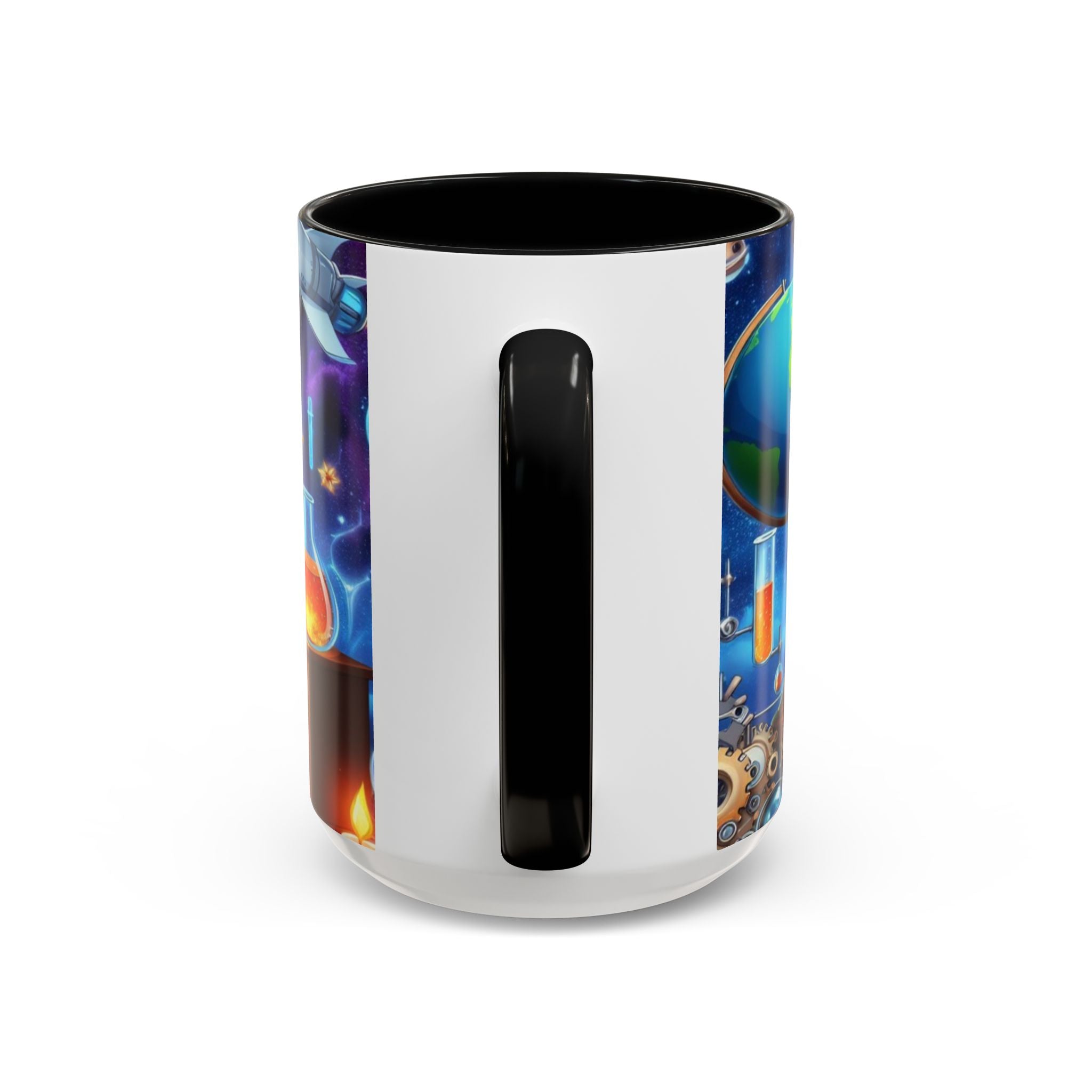 Scientist Themed Accent Coffee Mug - Perfect for Science Lovers