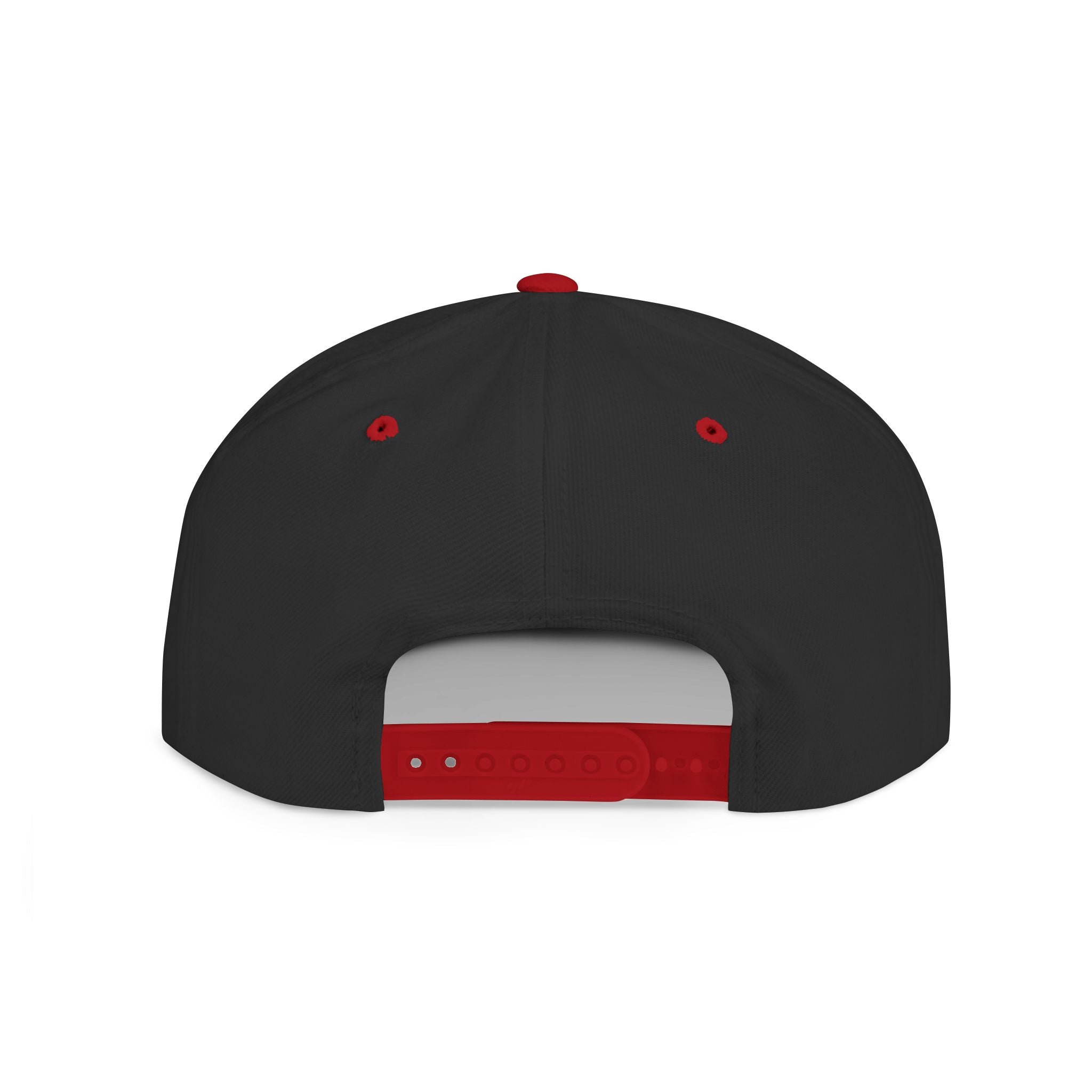 Glitter Graphic Flat Bill Snapback Hat