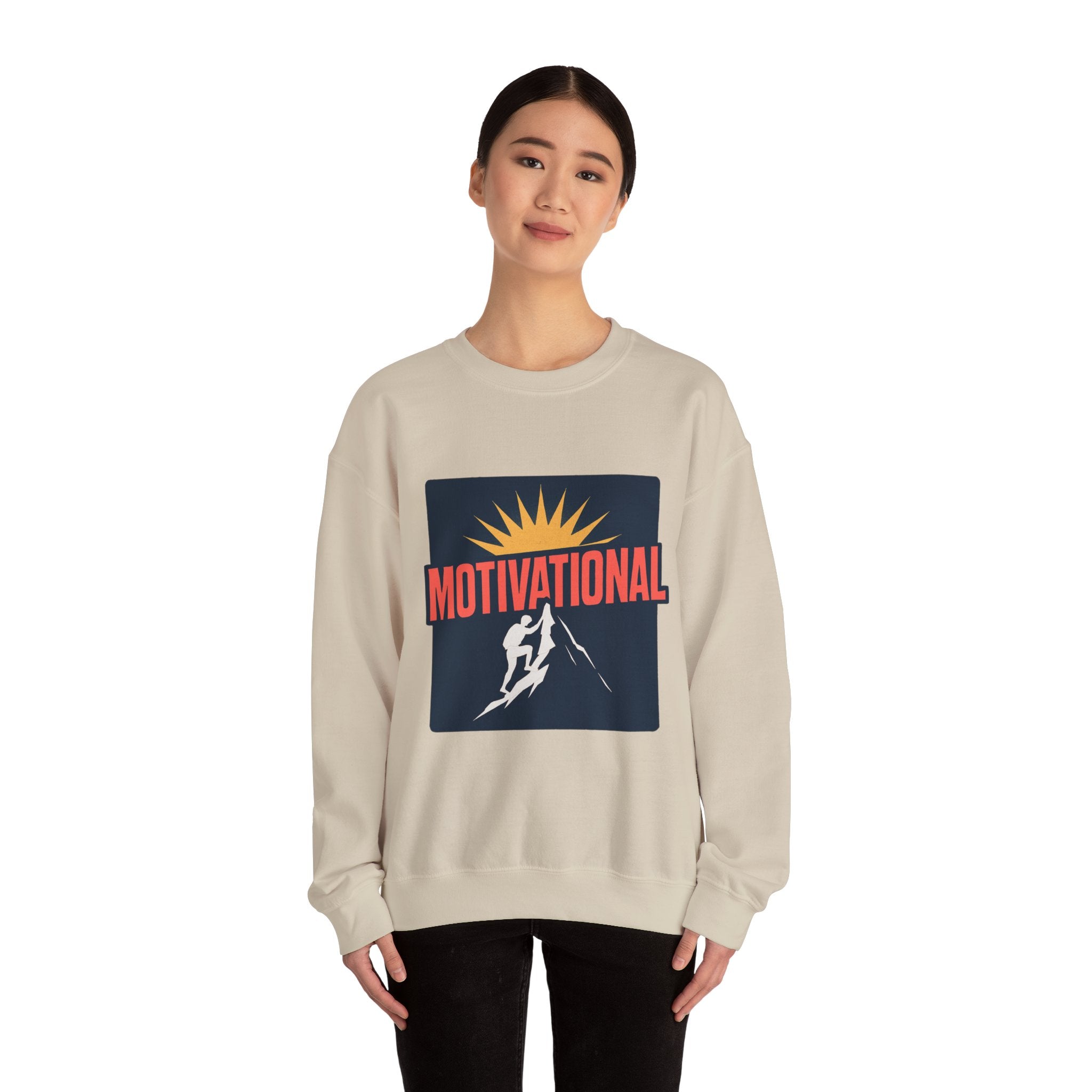 Motivational Adventure Crewneck Sweatshirt