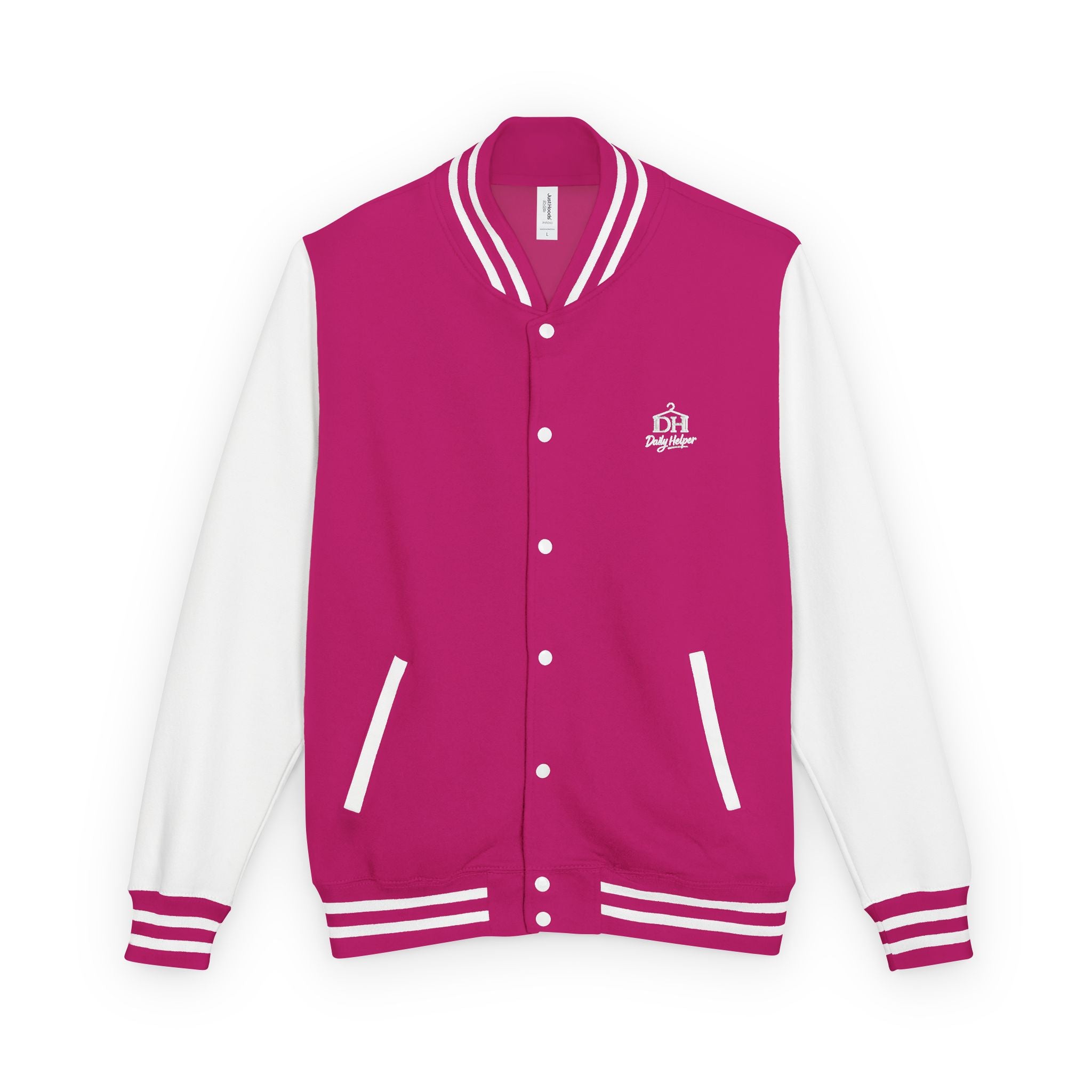 Woman Heavyweight Letterman Jacket - Stylish Sportswear for Everyday Comfort