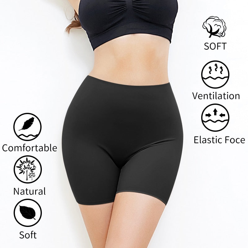 Invisible Anti Chafing Safety Shorts Ultra Thin Ladies Seamless Comfortable Underwear Panties